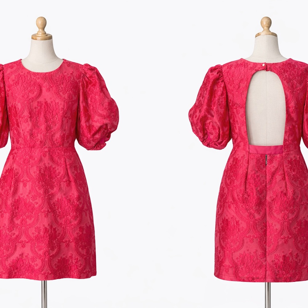 Elegant Fuschia Dress